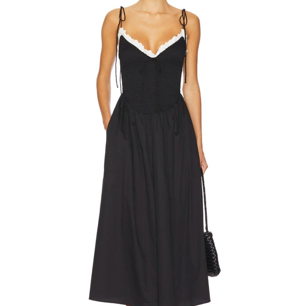 For Love and Lemons Bethany Midi Dress
